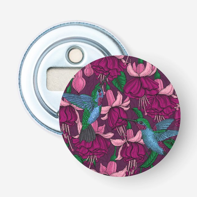 Hummingbird garden bottle opener (Front)