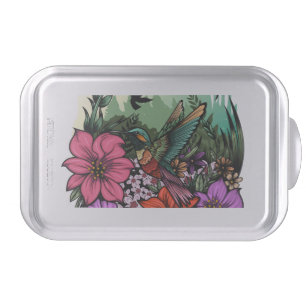Hummingbird Garden Cake Pan