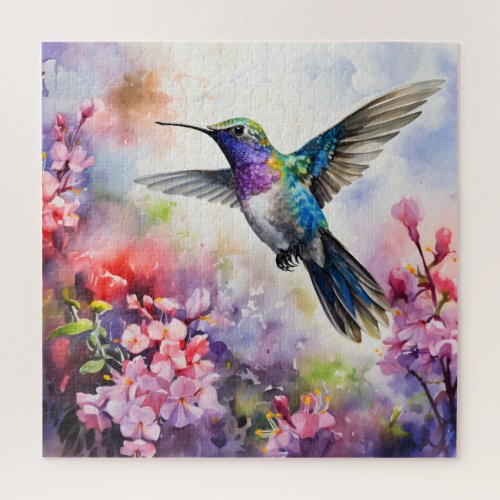 Hummingbird Garden Jigsaw Puzzle