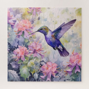 Hummingbird Garden Jigsaw Puzzle