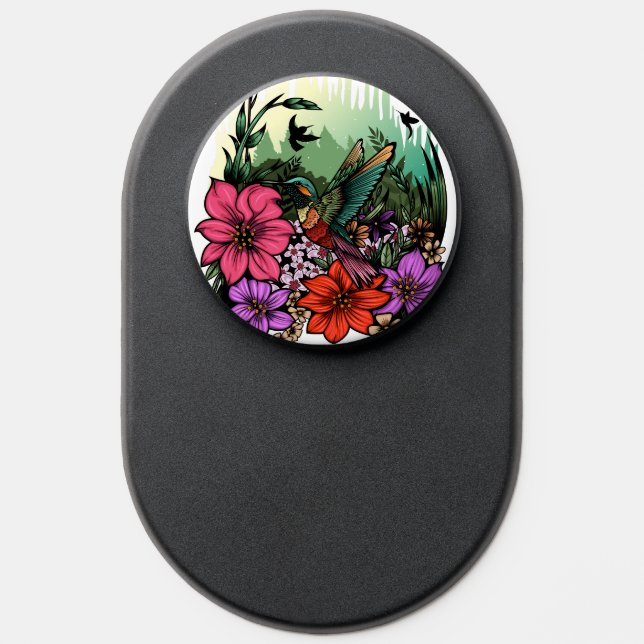 Hummingbird Garden PopSocket (Popsocket)