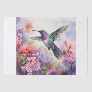 Hummingbird Garden Tissue Paper