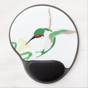 hummingbird gel mouse pad