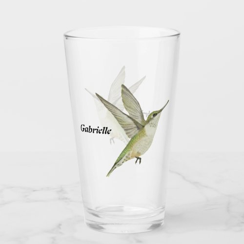 Hummingbird Glass