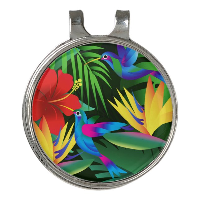 hummingbird golf hat clip (Front)