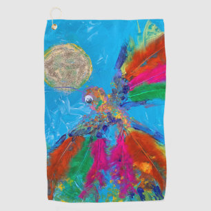 Hummingbird Golf Towel