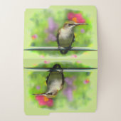 Hummingbird Green File Folder Set (Outside Left)