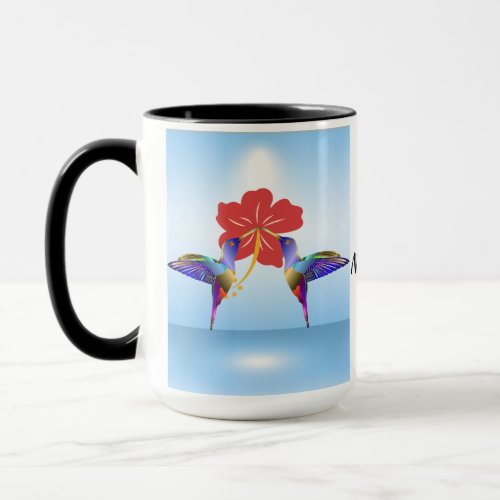 Hummingbird Haven Customizable Mug For Bird Lovers