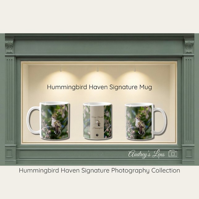 Hummingbird Haven Nature Mug Gift (Creator Uploaded)