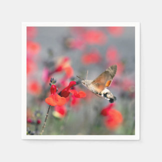 Hummingbird Hawk-Moth Napkins