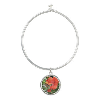 Hummingbird Hibiscus Bracelet