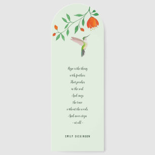 Hummingbird Hope Bookmarks
