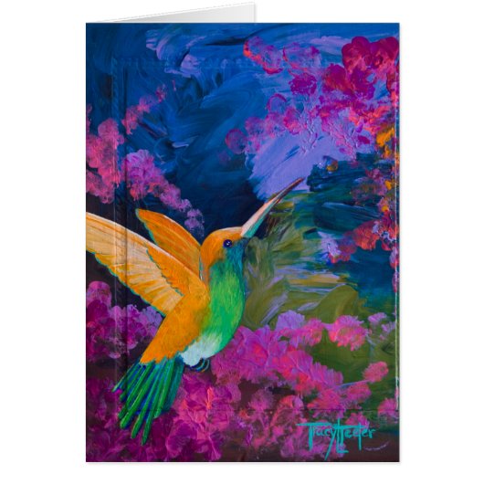 Hummingbird Hummers Paradise Cards (Front)