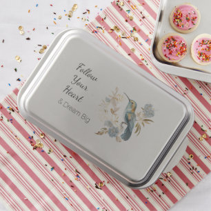 Hummingbird Hydrangea Flowers Cake Pan