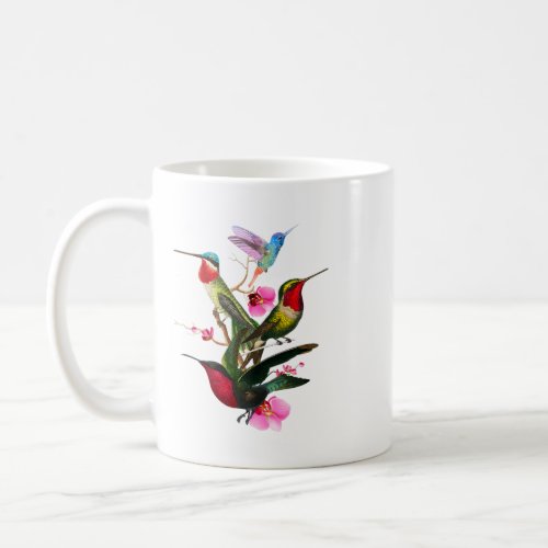 Hummingbird In Flight Bird Lovers Tropical Birds G Coffee Mug