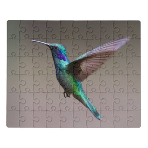 Hummingbird in Flight Jigsaw Puzzle