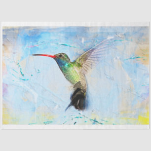Hummingbird in Flight Tissue Paper