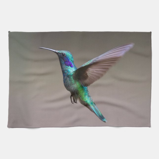 Hummingbird in Flight Towel (Horizontal)
