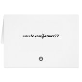 Hummingbird in Pink Card (Back Horizontal)