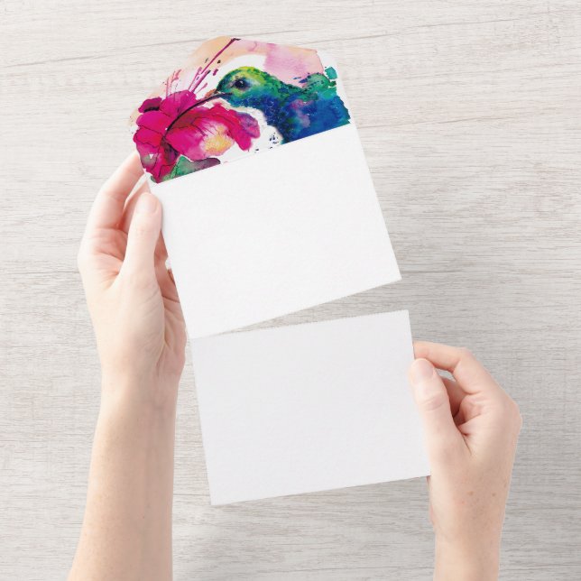 hummingbird invite (Tearaway)