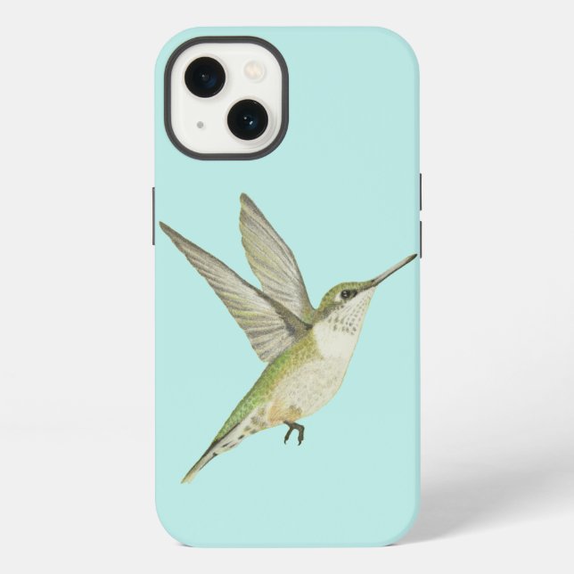 Hummingbird Iphone Case (Back)
