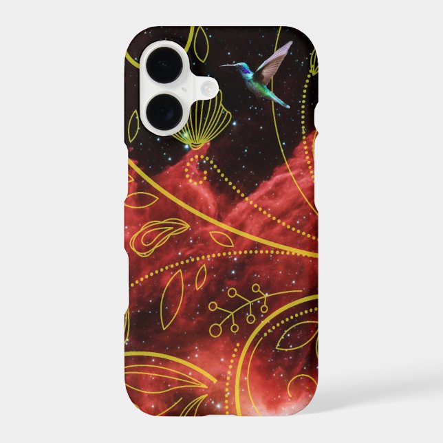 Hummingbird Iphone Case (Back)