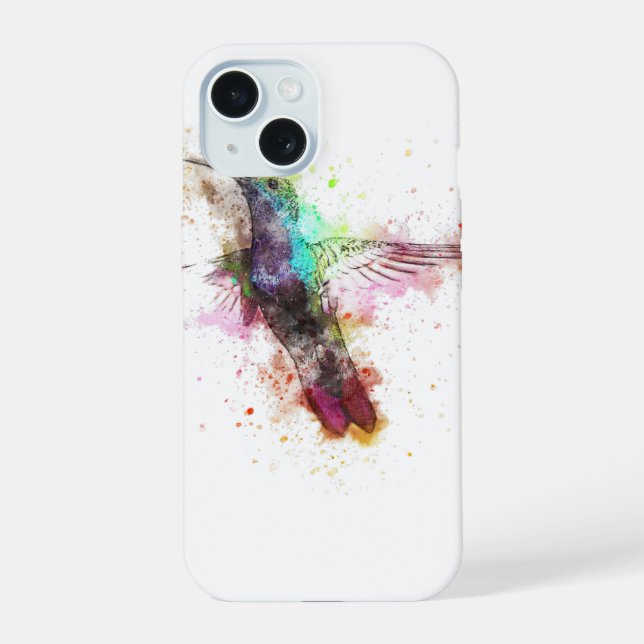 Hummingbird Iphone Case (Back)