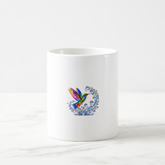 Hummingbird Jewel Fountain of Sparkling Colors Coffee Mug