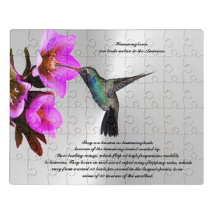 HUMMINGBIRD JIGSAW PUZZLE