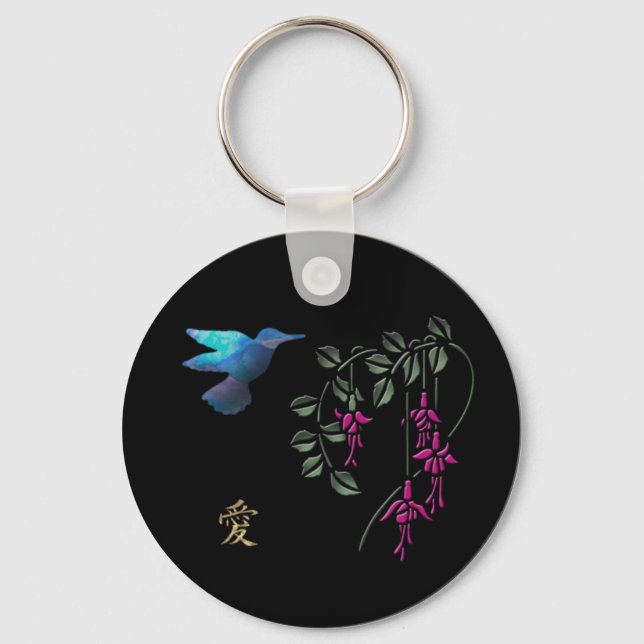 Hummingbird Keychain (Front)