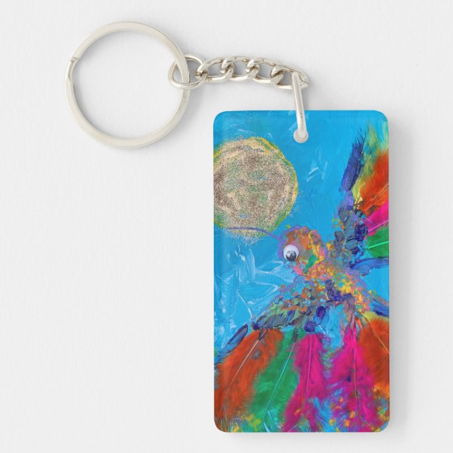 Hummingbird Keychain (Front)