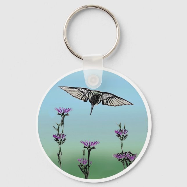 Hummingbird Keychain (Front)
