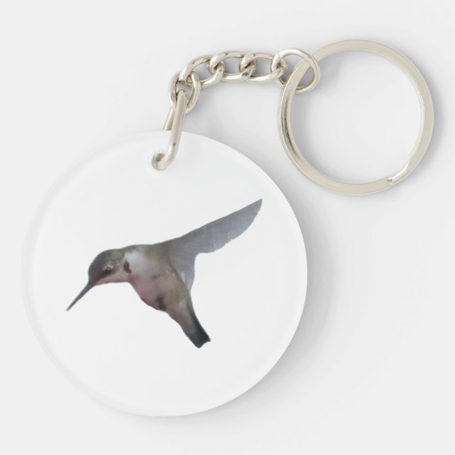 Hummingbird Keychain (Back)