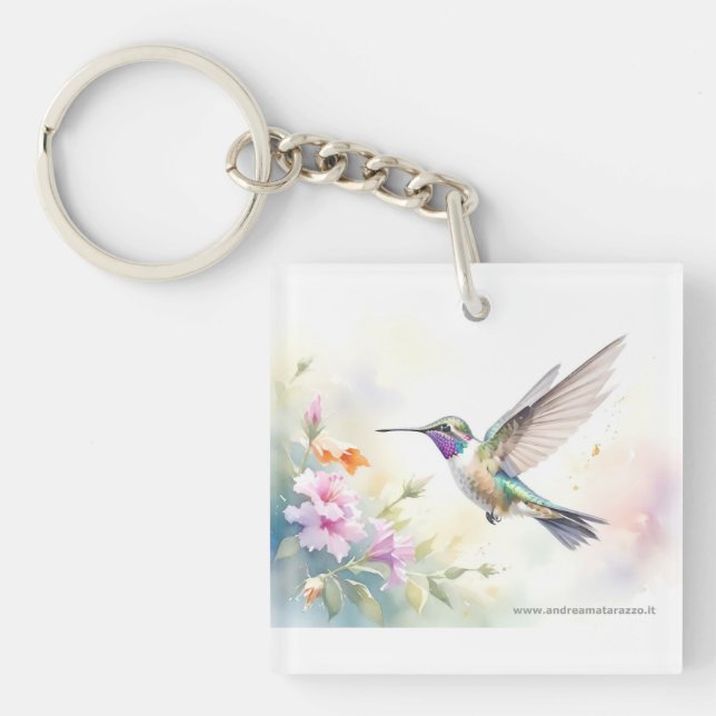 Hummingbird Keychain (Front)