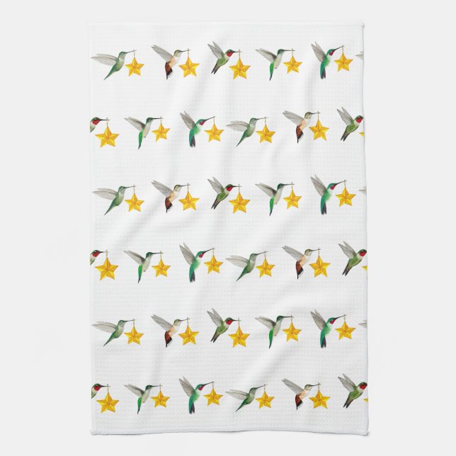 Hummingbird Kitchen Towel (Vertical)