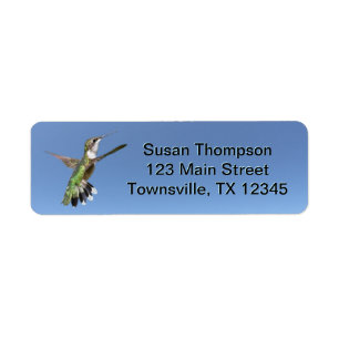 Hummingbird Label