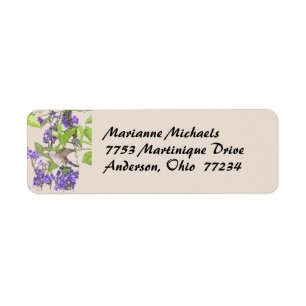 Hummingbird Label