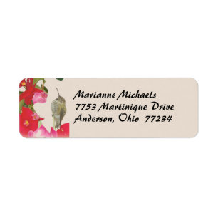 Hummingbird Label