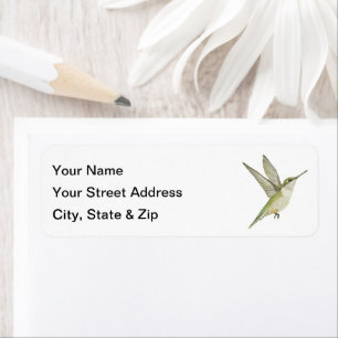 Hummingbird Label