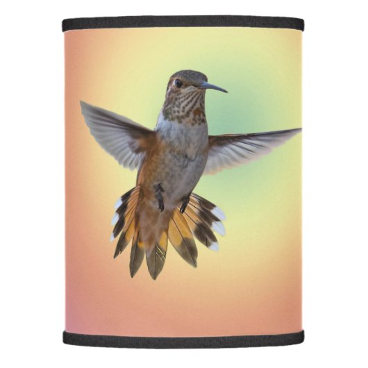 HUMMINGBIRD LAMP SHADE (Front)