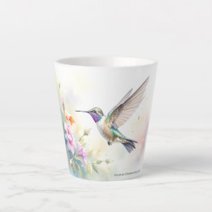 Hummingbird Latte Mug