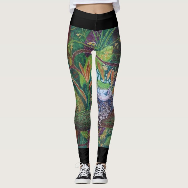 Hummingbird Leggings (Front)