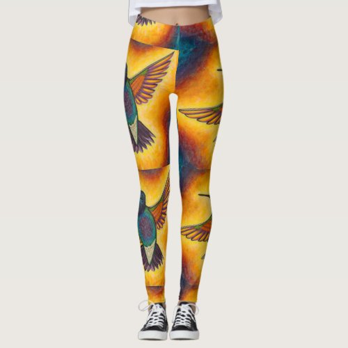 Hummingbird Leggings