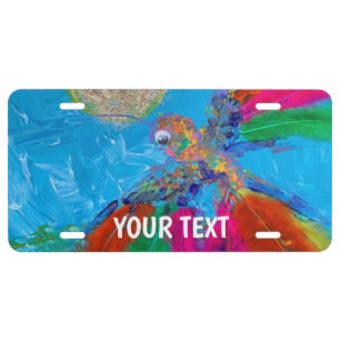 Hummingbird License Plate