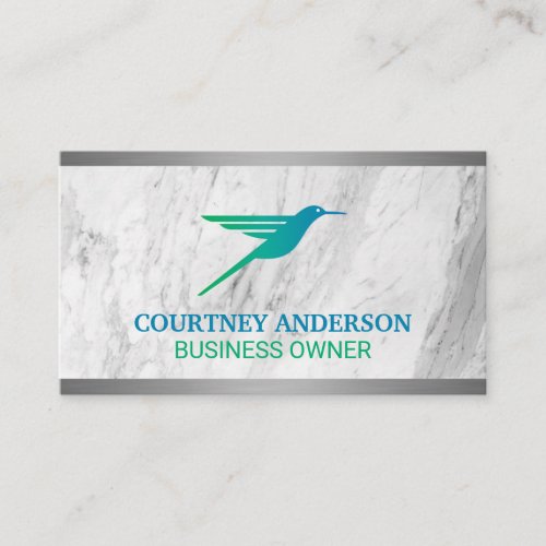 Hummingbird Logo Business Card