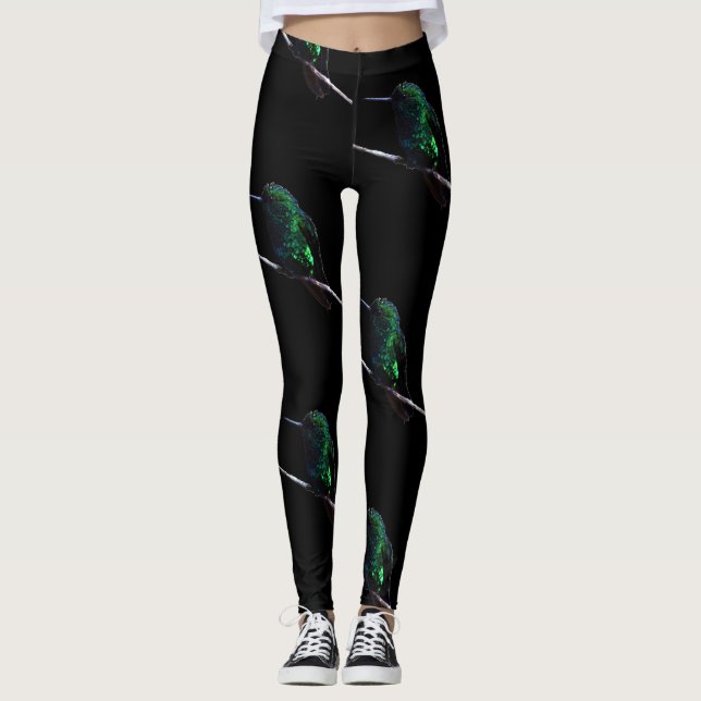 Hummingbird lover leggings (Front)