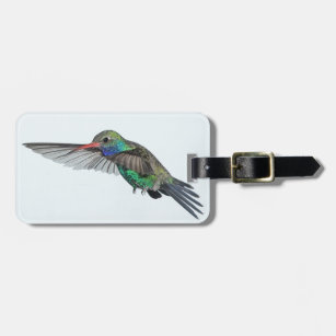 Hummingbird Luggage Tag