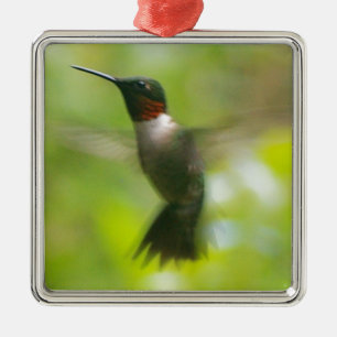 Hummingbird Metal Ornament