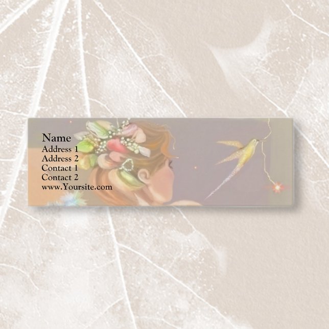 Hummingbird Mini Business Card (Creator Uploaded)
