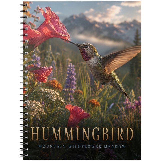 Hummingbird Mountain Meadow ANIMALS Notebook (Creator Uploaded)